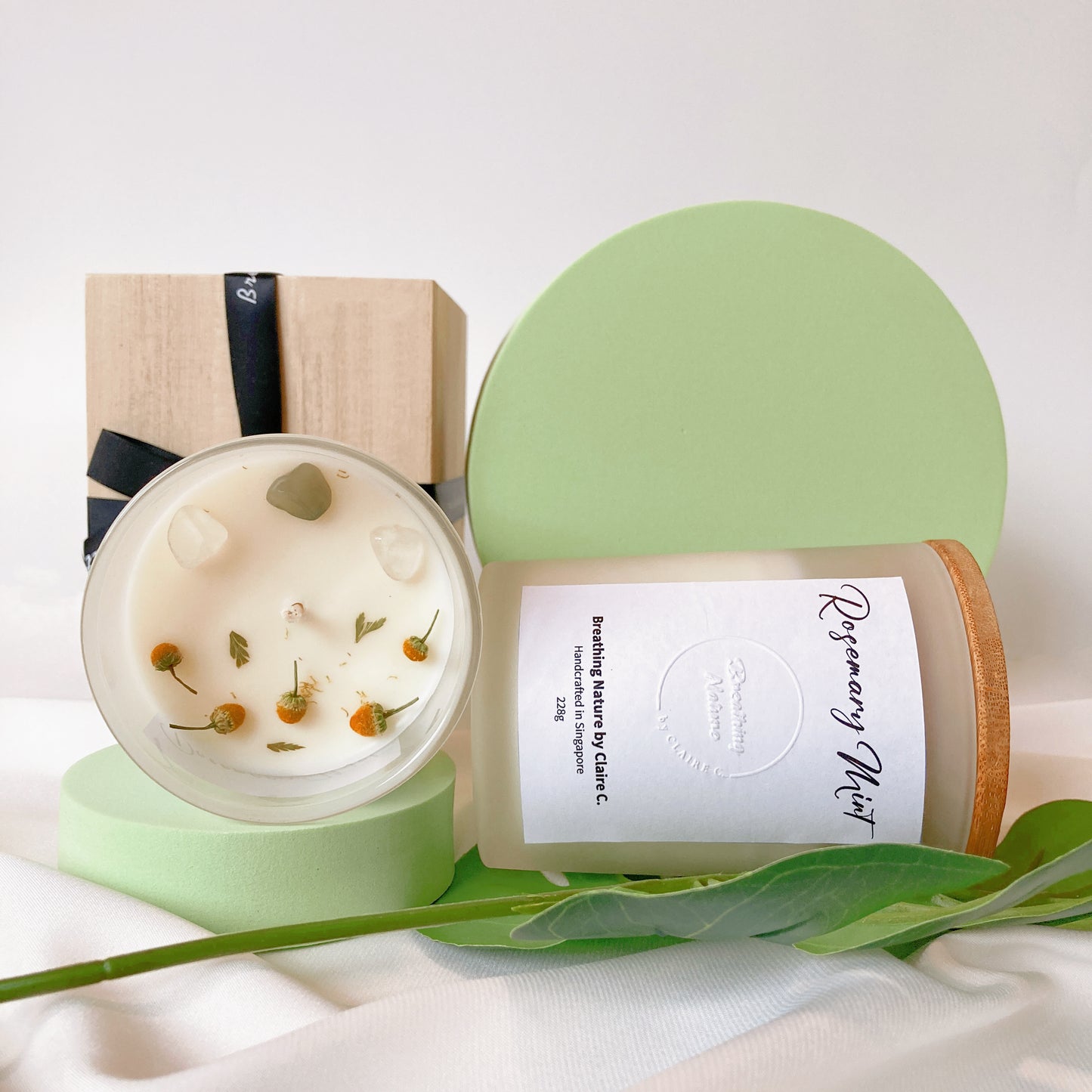 Rosemary Mint Soy Candles